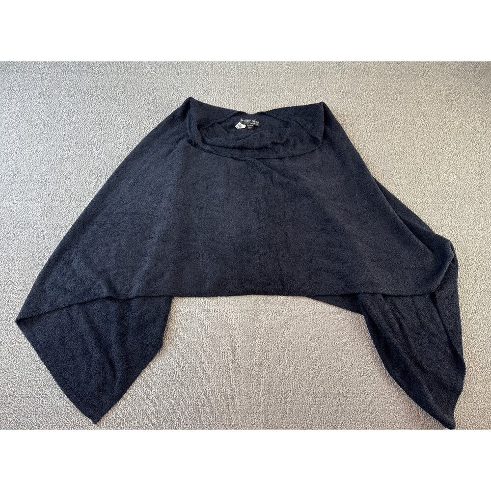 BarefootDreams Cozychic Pancho Soft Ultra Light Black One‎ Size